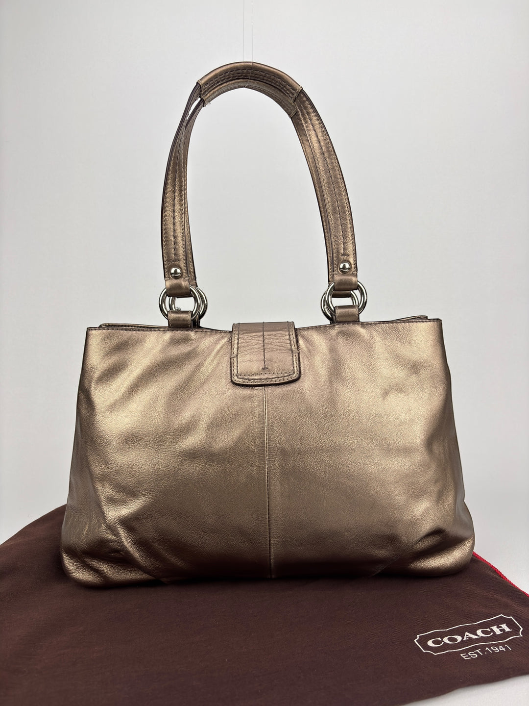 Coach Buckle Shopper / Tote / Shoulder-Bag