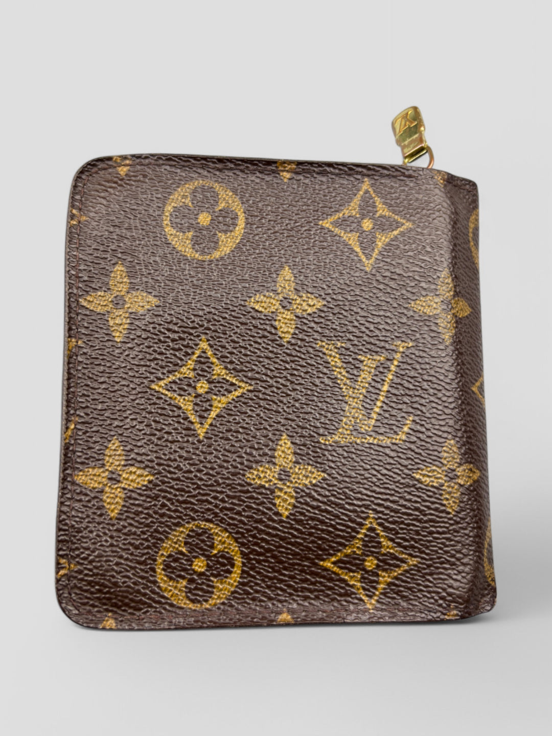 Louis Vuitton Compact Zip Portemonnaie in Monogram Canvas mit Reißverschluss, Druckknopf und durchdachter Innenaufteilung für Karten, Münzen und Geldscheine