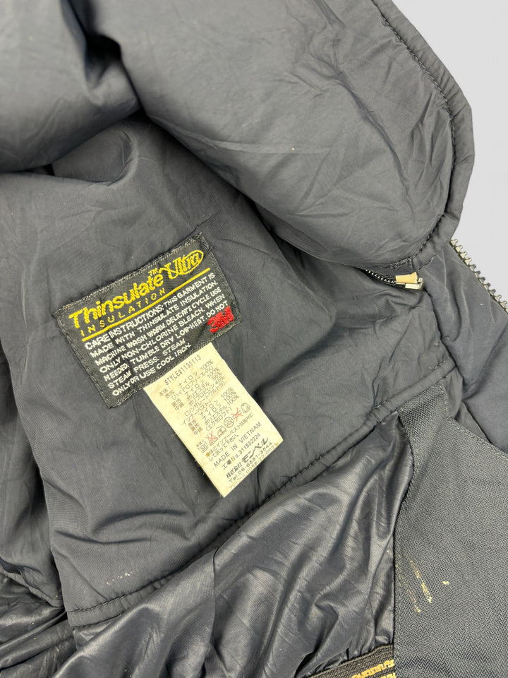 Montbell Vintage herren tactical jacke schwarz, second hand tactical men jacket black