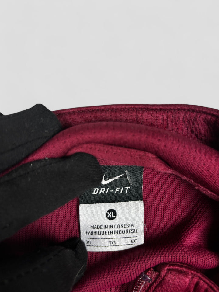 Nike Full Zip Trackjacket Red white, Vintage nike rainingsjacke second hand