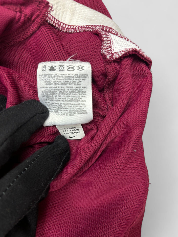 Nike Full Zip Trackjacket Red white, Vintage nike rainingsjacke second hand
