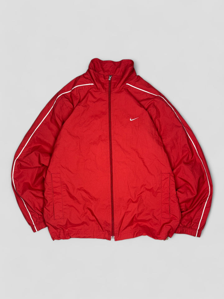 VIntage nike trackjacket red, second hand nike trainingjacke rot