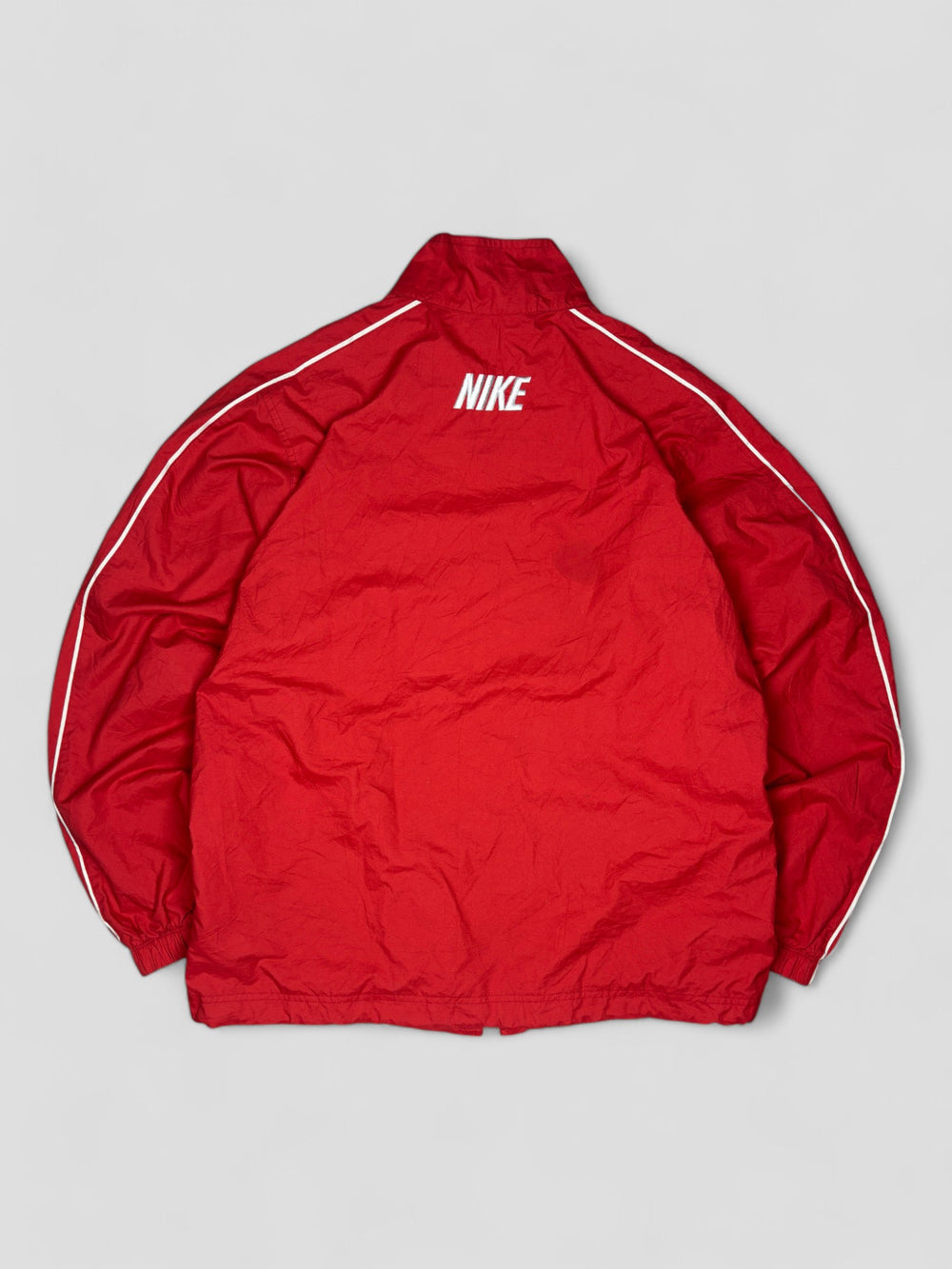 VIntage nike trackjacket red, second hand nike trainingjacke rot