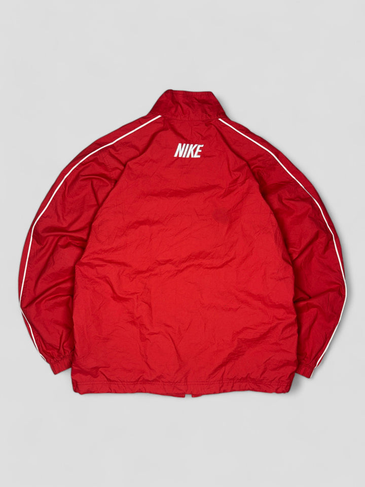 VIntage nike trackjacket red, second hand nike trainingjacke rot