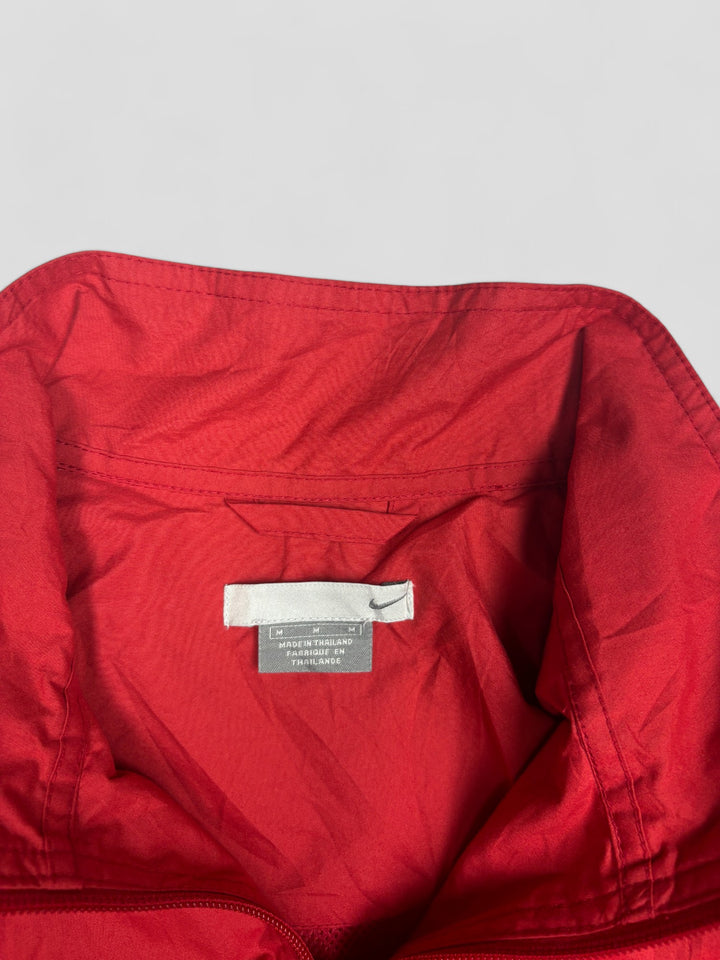 VIntage nike trackjacket red, second hand nike trainingjacke rot