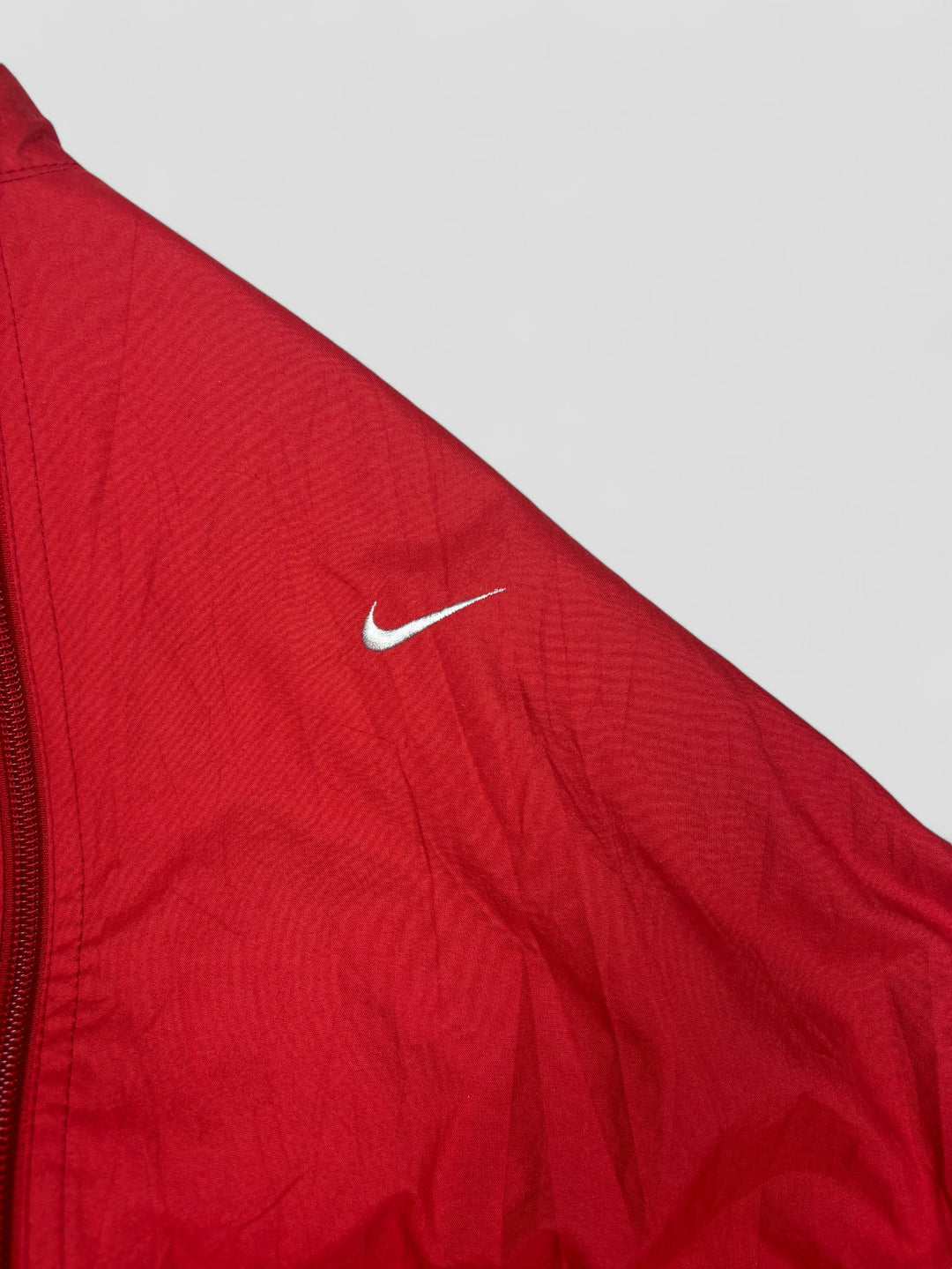 VIntage nike trackjacket red, second hand nike trainingjacke rot