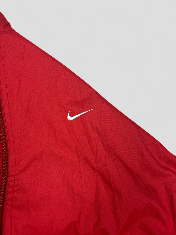 VIntage nike trackjacket red, second hand nike trainingjacke rot