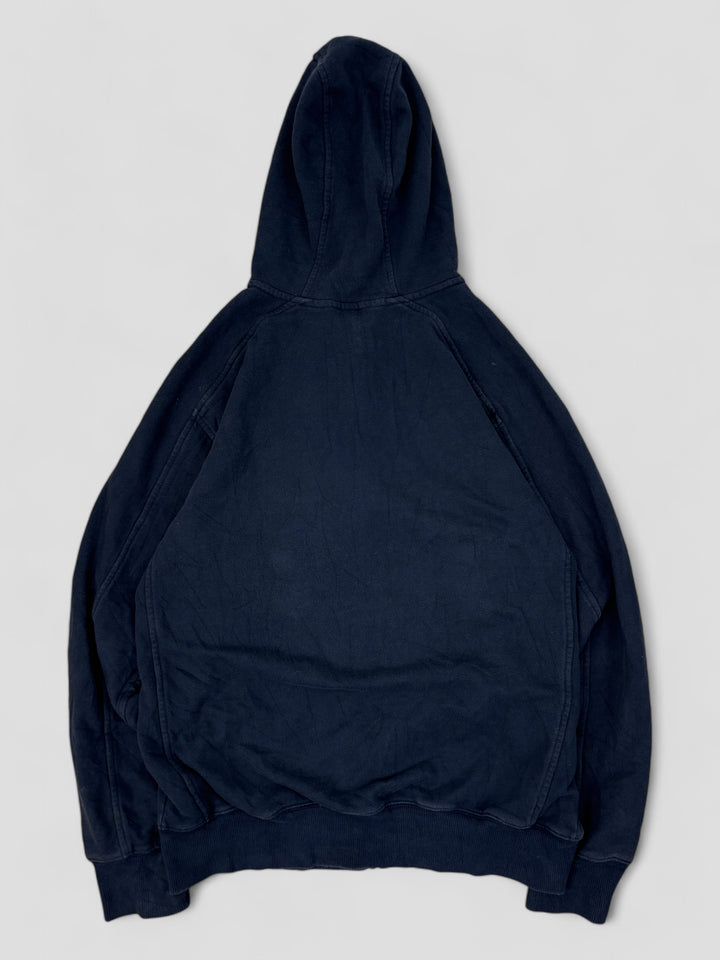 Vintage Adidas Y2k Fullzip Hoodie blue, second hand adidas pullover