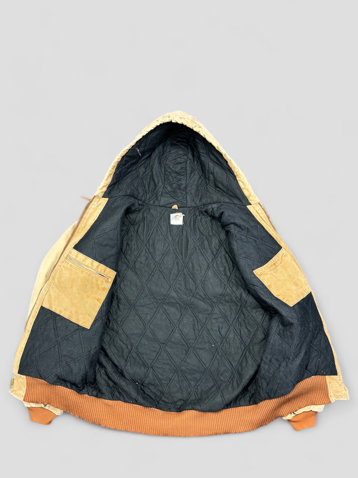 Vintage Carhartt Active workwear Jacket, carharrt arbeits jacke beige sandfarben