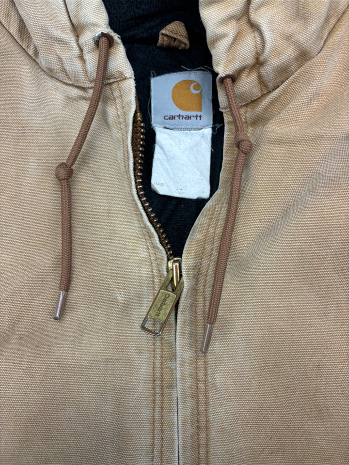 Vintage Carhartt Active workwear Jacket, carharrt arbeits jacke beige sandfarben