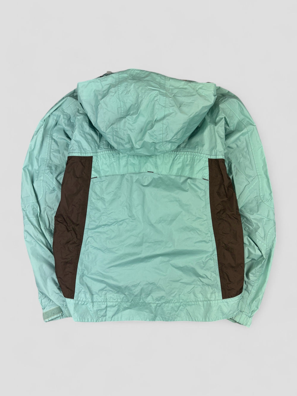 Vintage Columbia Windbreaker türkis Frauen, second hand columbia jacket turquoise women