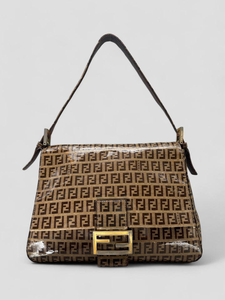 Vintage Fendi Bright Mama Shoulderbag, second hand fend umhängetasche