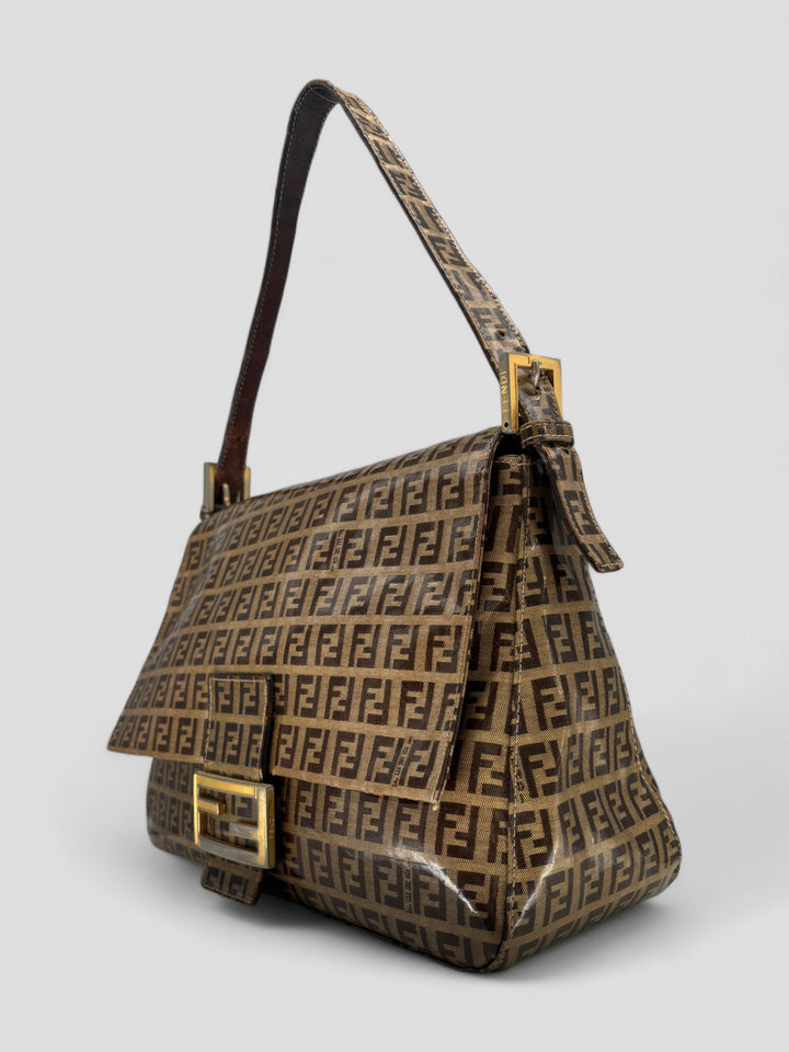 Vintage Fendi Bright Mama Shoulderbag, second hand fend umhängetasche