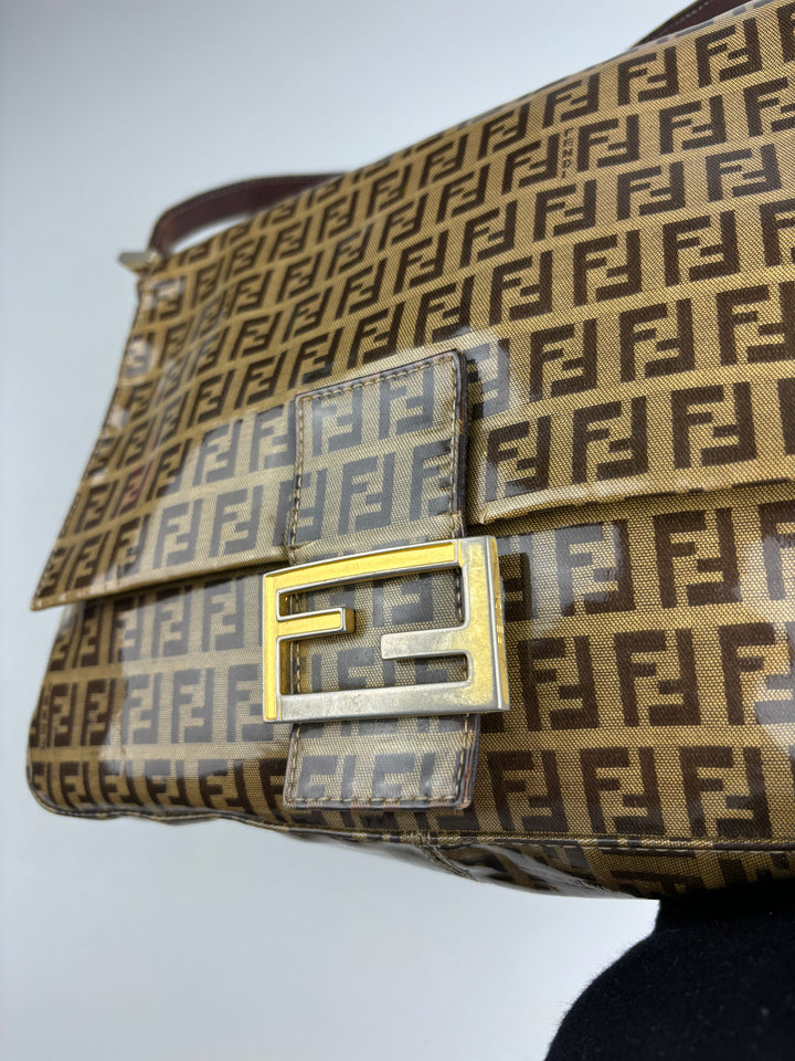 Vintage Fendi Bright Mama Shoulderbag, second hand fend umhängetasche
