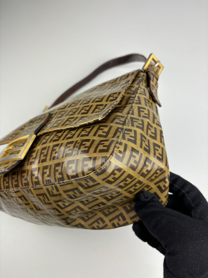 Vintage Fendi Bright Mama Shoulderbag, second hand fend umhängetasche