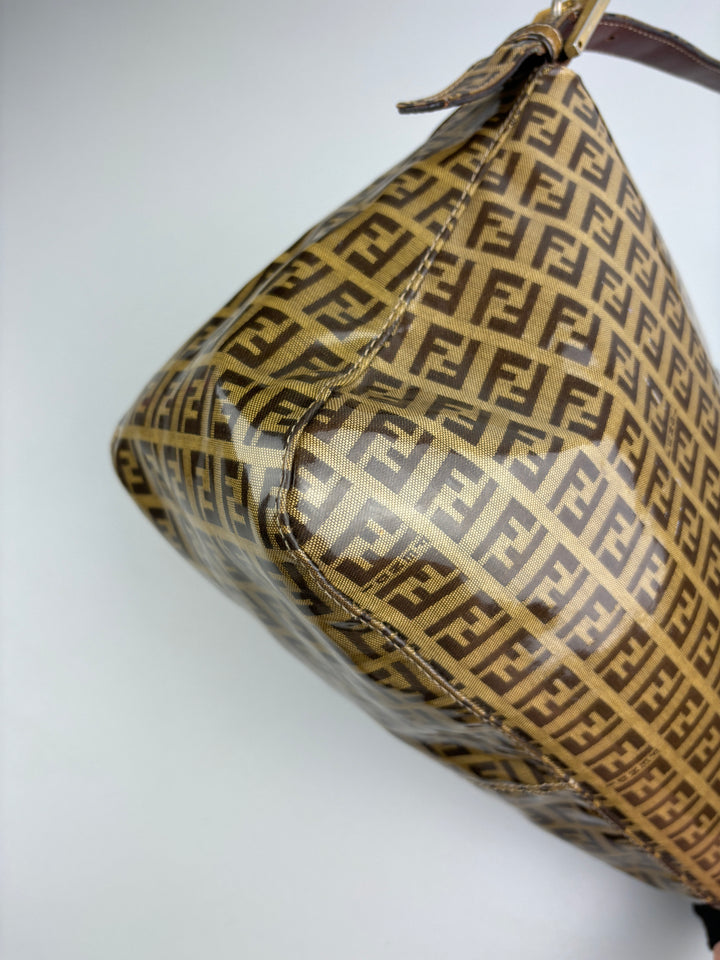 Vintage Fendi Bright Mama Shoulderbag, second hand fend umhängetasche