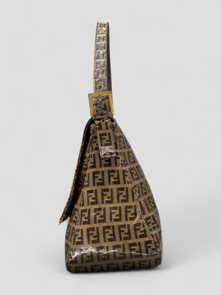 Vintage Fendi Bright Mama Shoulderbag, second hand fend umhängetasche