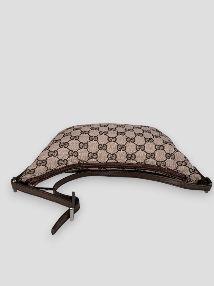 Vintage Gucci Banana Bag pink, rosa second hand gucci handtasche