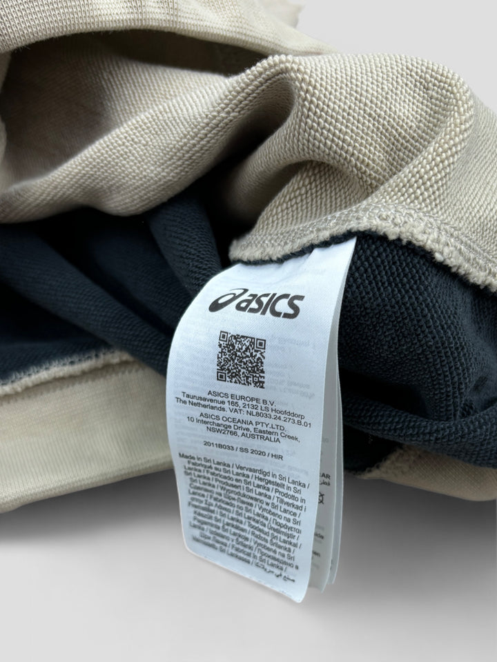 Vintage Kiko x Asics Sweater, pullover beige schwarz