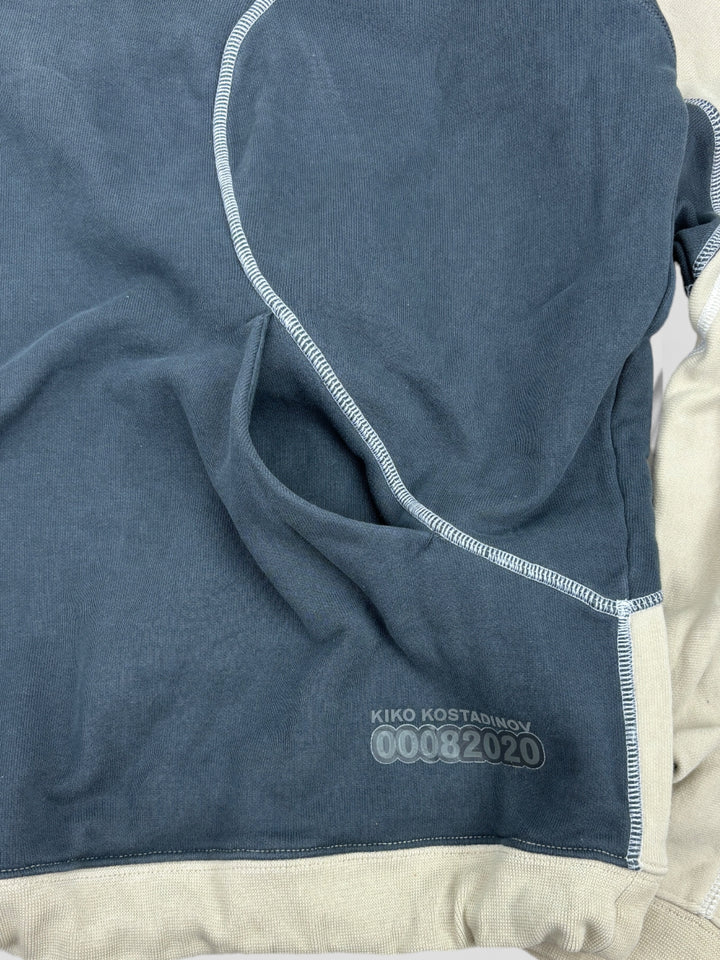 Vintage Kiko x Asics Sweater, pullover beige schwarz