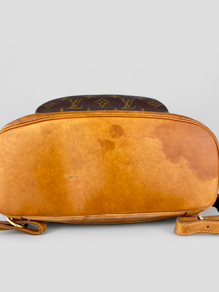 Vintage Louis Vuitton Unisex Monogram Canvas Rucksack Braun, Second-Hand Louis Vuitton Backpack Brown