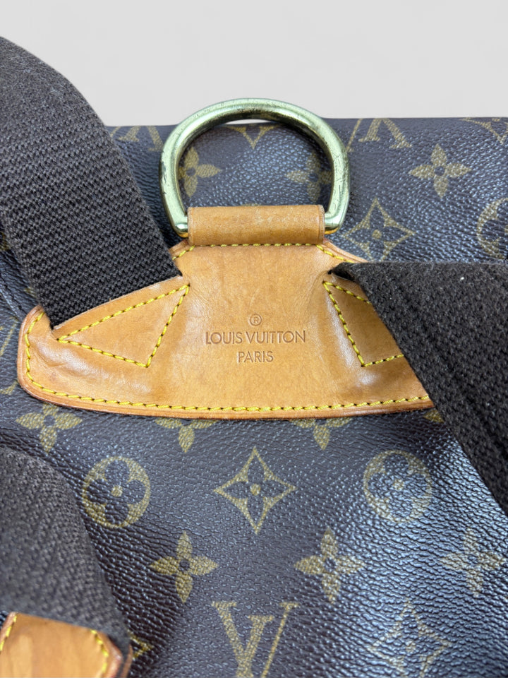 Vintage Louis Vuitton Unisex Monogram Canvas Rucksack Braun, Second-Hand Louis Vuitton Backpack Brown