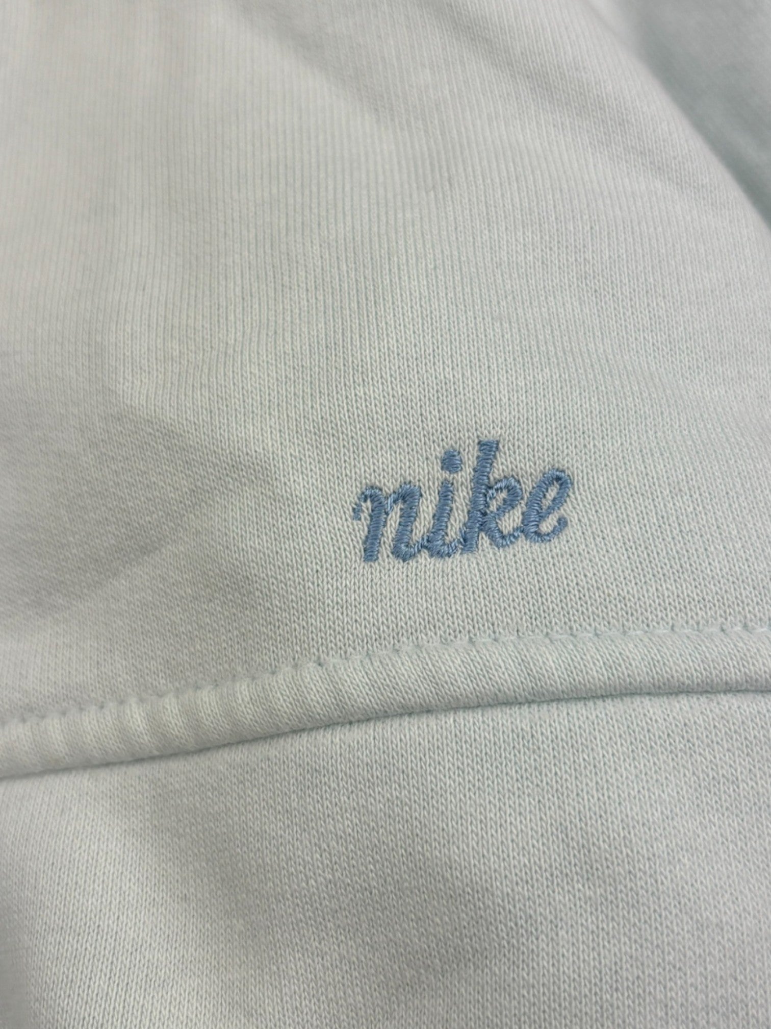 Baby blue nike sweater discount