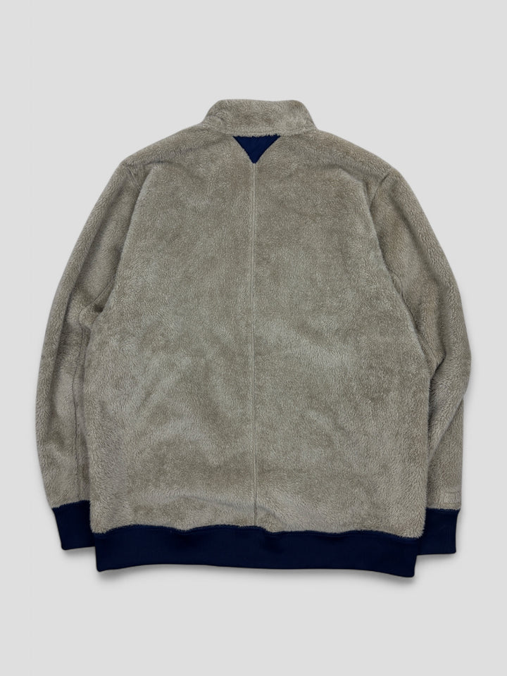 Vintage Oakley Unisex Reversible Fleecejacke Blau und Grau, Second-Hand Oakley Jacket Blue Grey