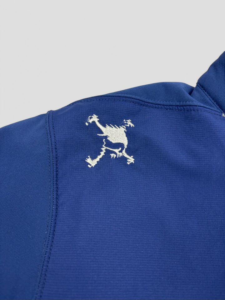 Vintage Oakley Unisex Reversible Fleecejacke Blau und Grau, Second-Hand Oakley Jacket Blue Grey