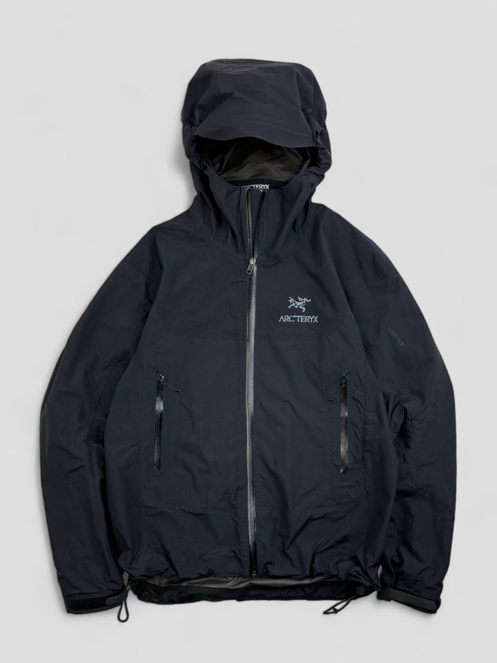 Vintage arcteryx herren outdoor jacke schwarz, second hand arcteryx outdoor jacket black men