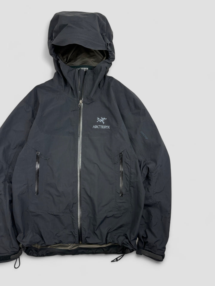 Vintage arcteryx herren outdoor jacke schwarz, second hand arcteryx outdoor jacket black men