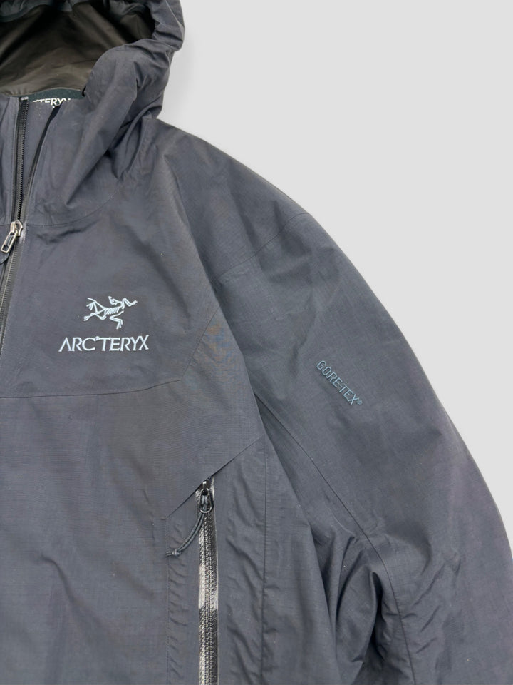 Vintage arcteryx herren outdoor jacke schwarz, second hand arcteryx outdoor jacket black men