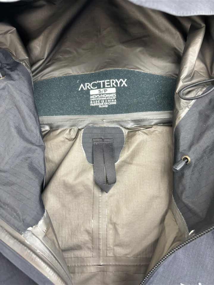 Vintage arcteryx herren outdoor jacke schwarz, second hand arcteryx outdoor jacket black men