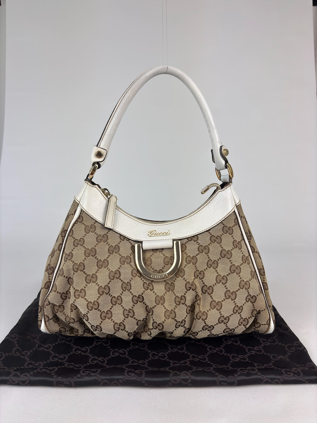 Gucci Vintage Abbey D-Ring Hobo Bag