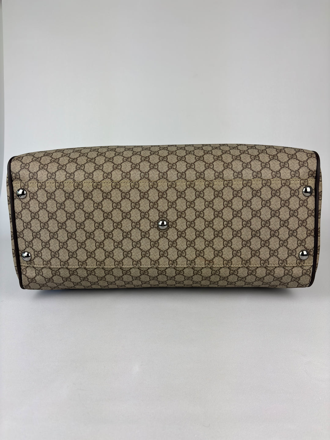 Gucci GG Supreme Boston Travel Bag / Duffle Bag