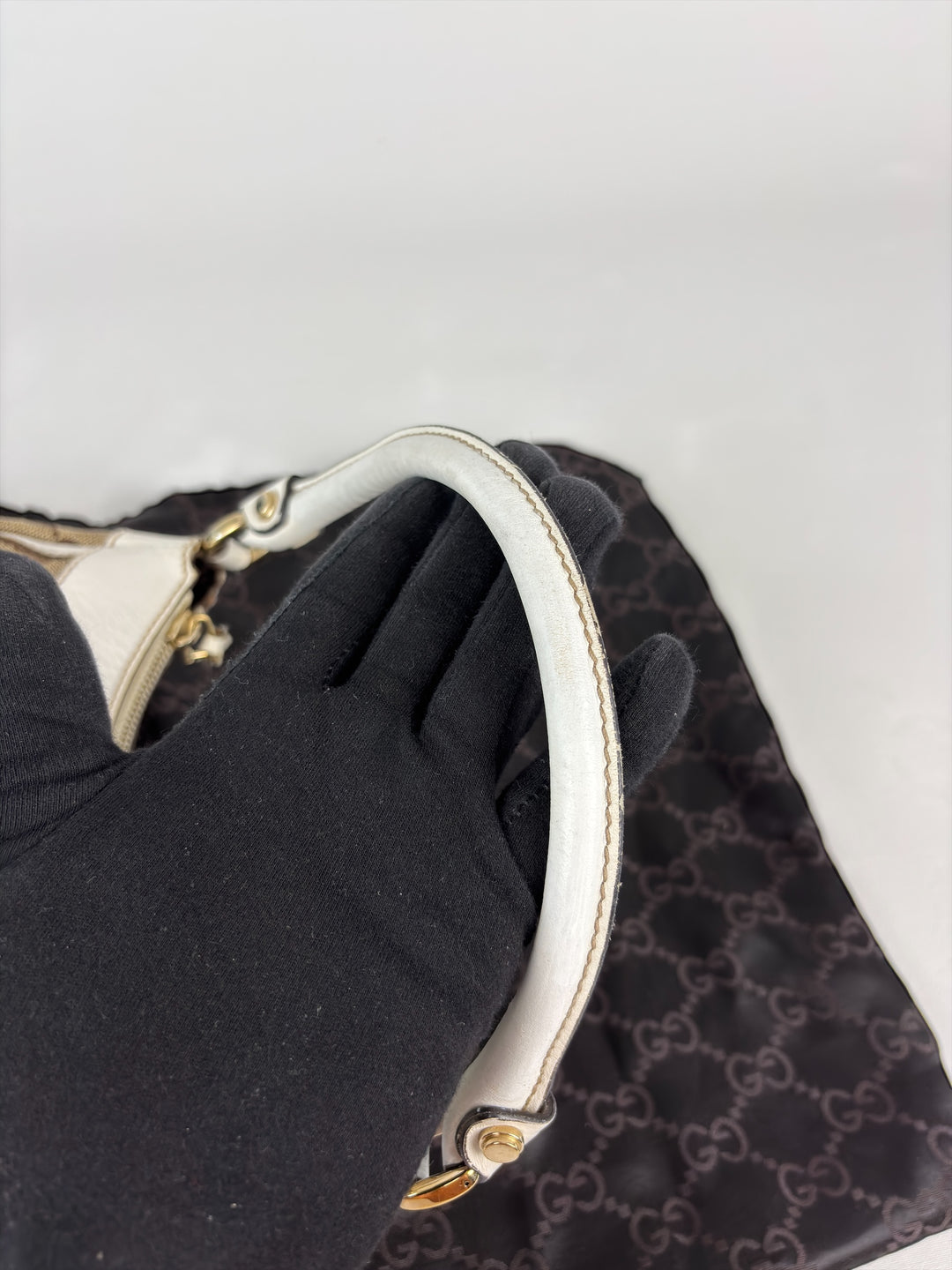 Gucci Vintage Abbey D-Ring Hobo Bag