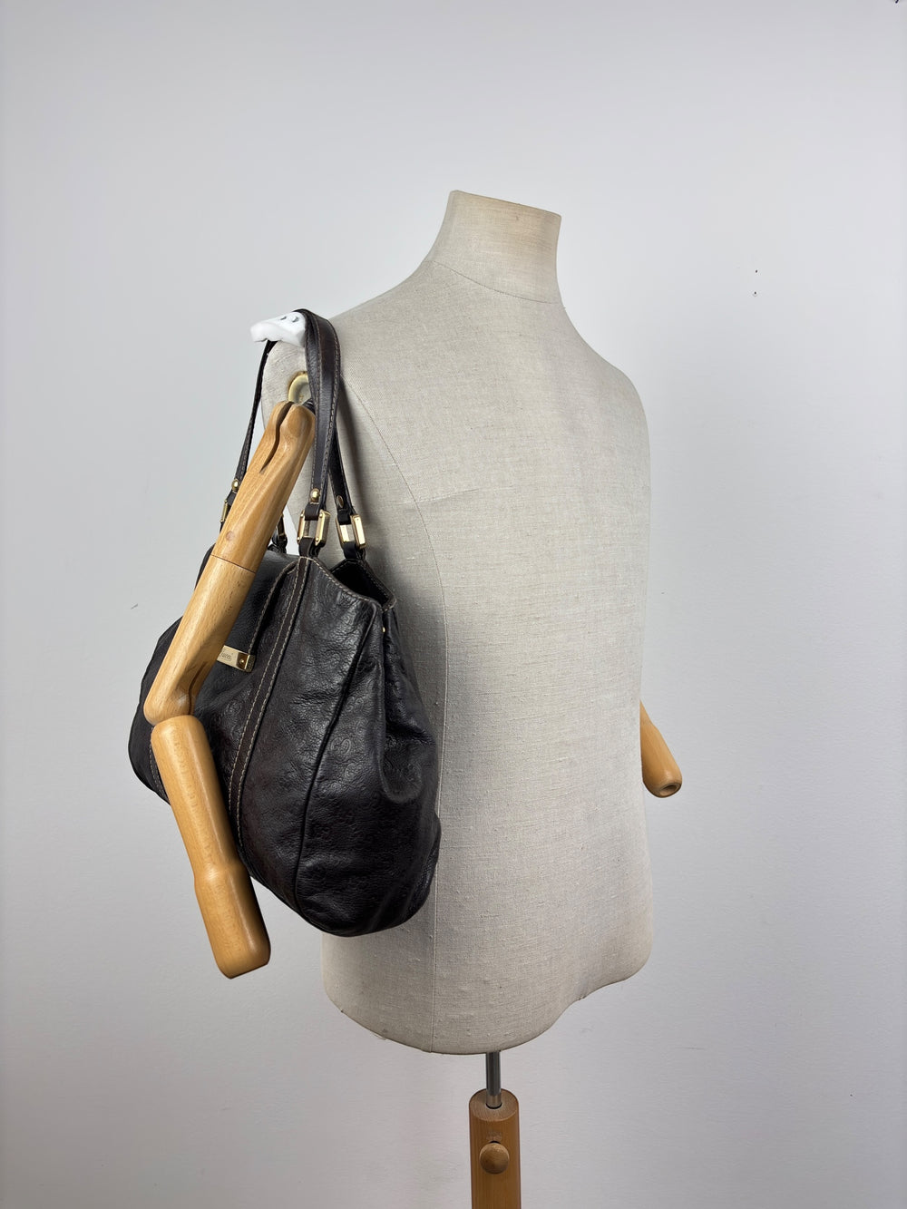 Gucci Guccissima Signature New Ladies Leather Tote Bag Schultertasche