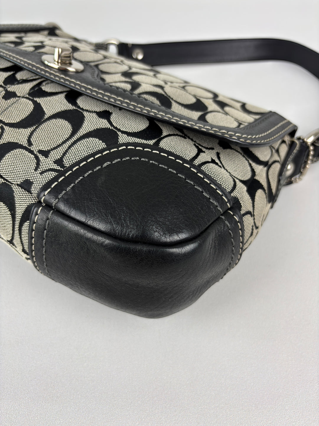 Coach Signature Soho Flap Shoulder Bag