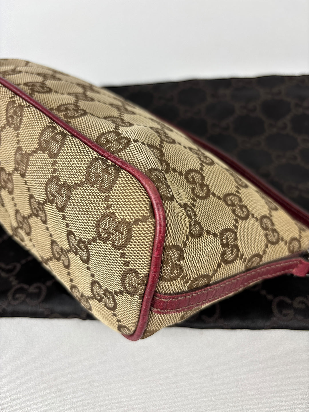 Gucci Abbey Segeltuch Handtaschen