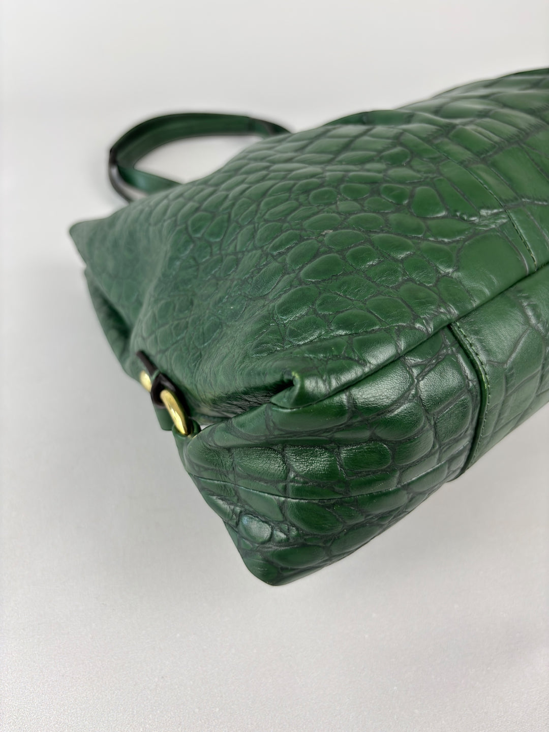 Coach Ashley Carryall Shoulderbag – Kroko-Präge-Leder (Croc-Embossed)