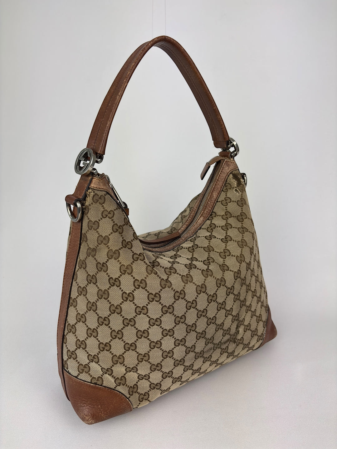 Gucci GG Canvas Hobo Bag