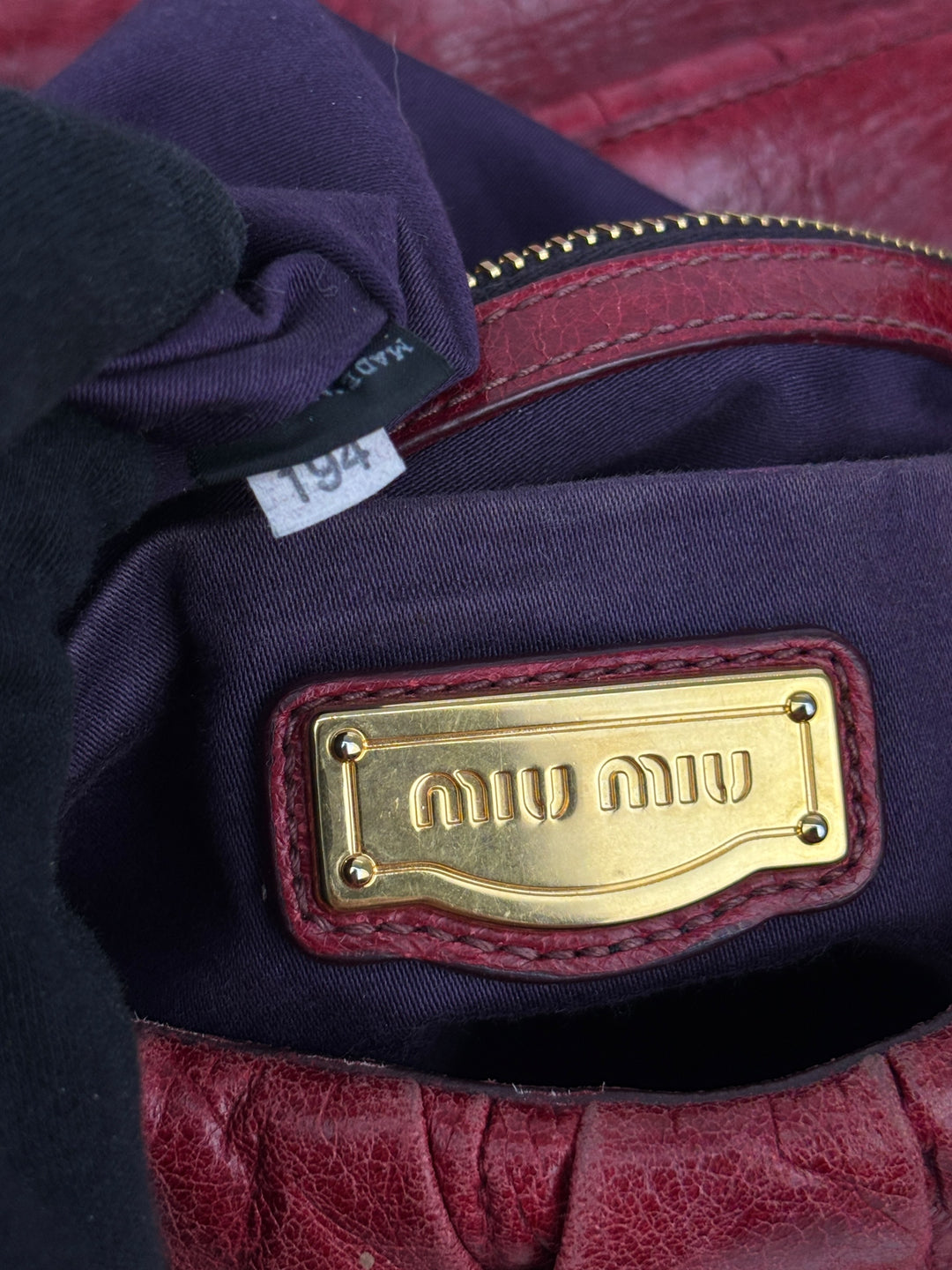 Miu Miu Vitello