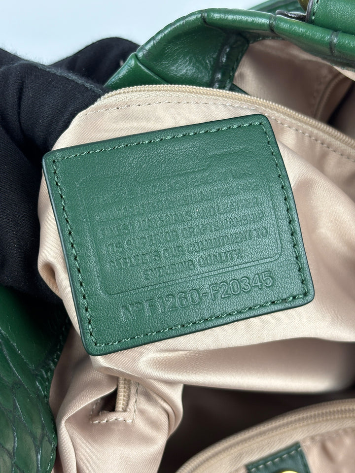 Coach Ashley Carryall Shoulderbag – Kroko-Präge-Leder (Croc-Embossed)