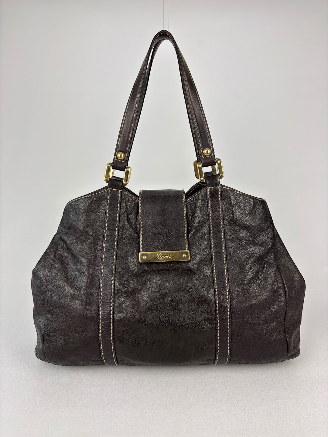 Gucci Guccissima Signature New Ladies Leather Tote Bag Schultertasche
