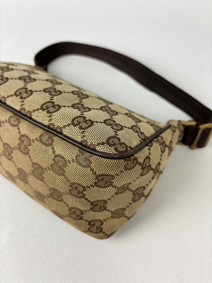 Gucci Abbey Segeltuch Handtaschen