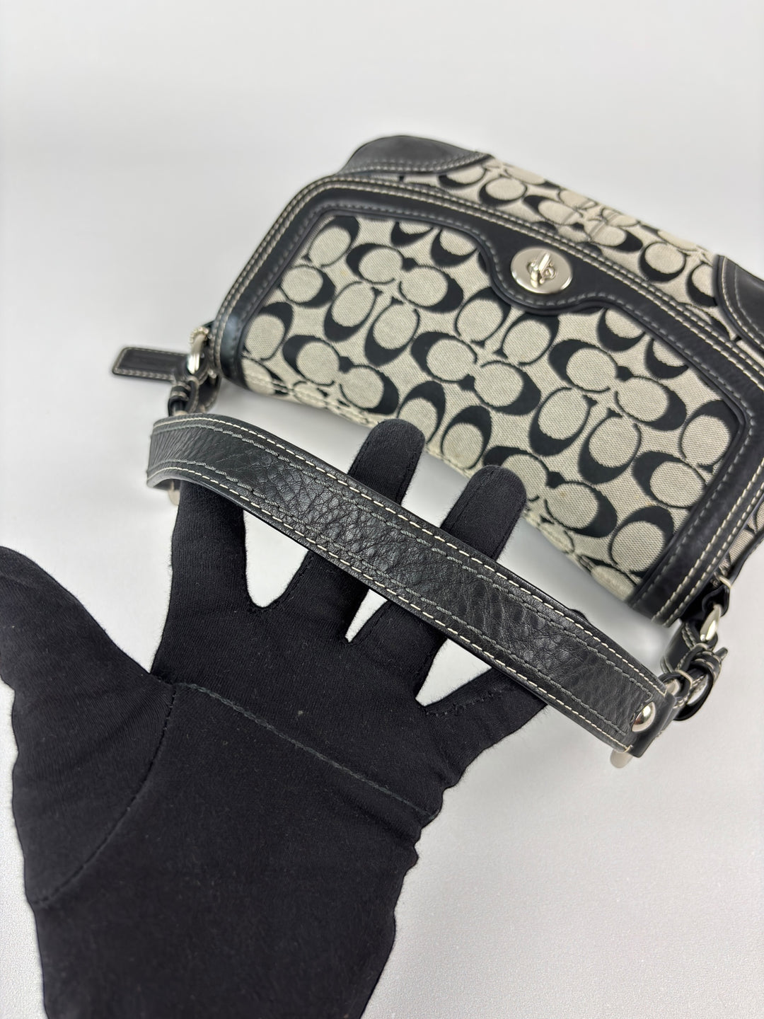 Coach Signature Soho Flap Shoulder Bag