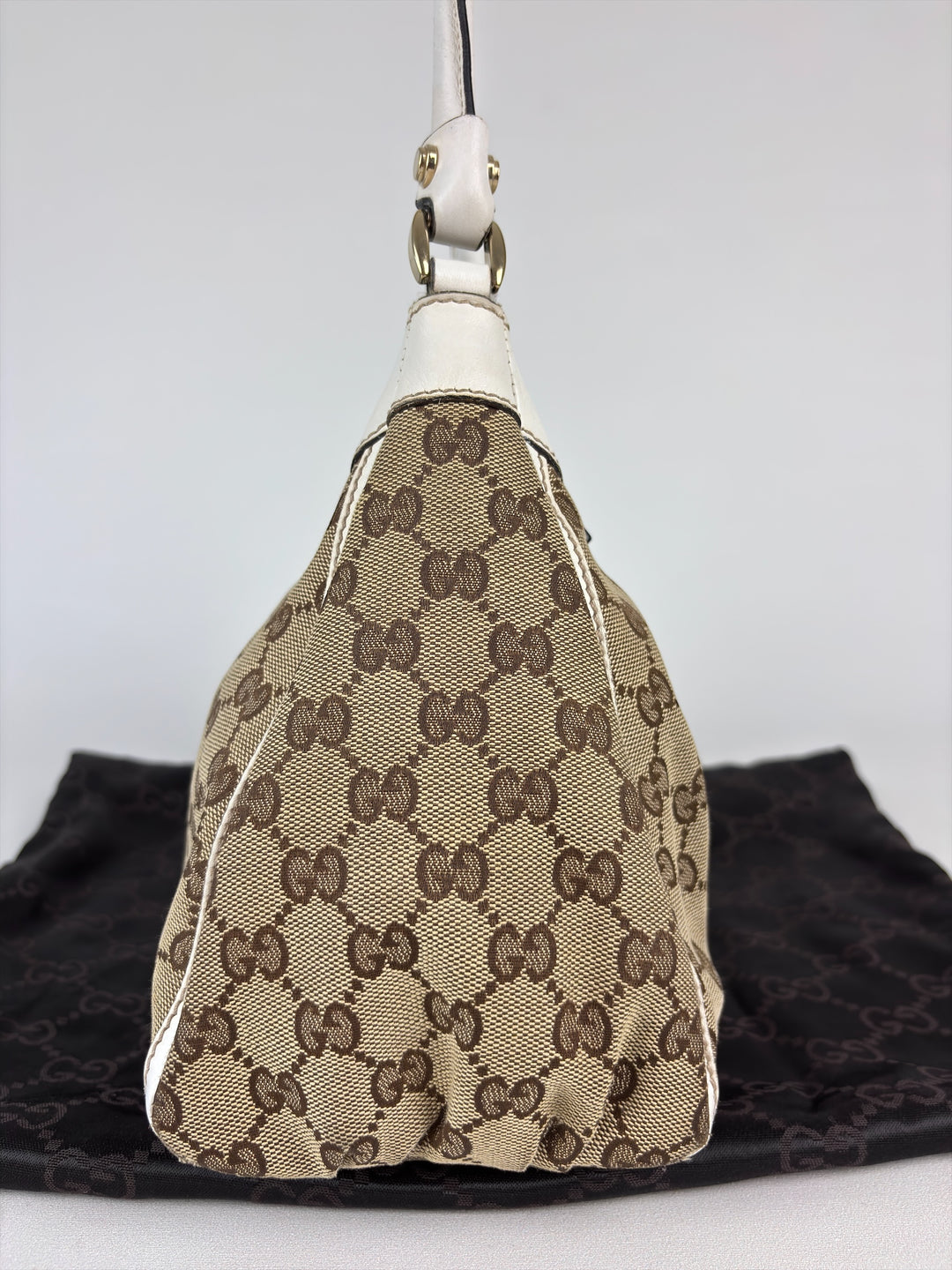 Gucci Vintage Abbey D-Ring Hobo Bag