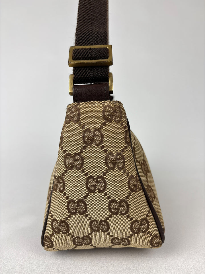 Gucci Abbey Segeltuch Handtaschen