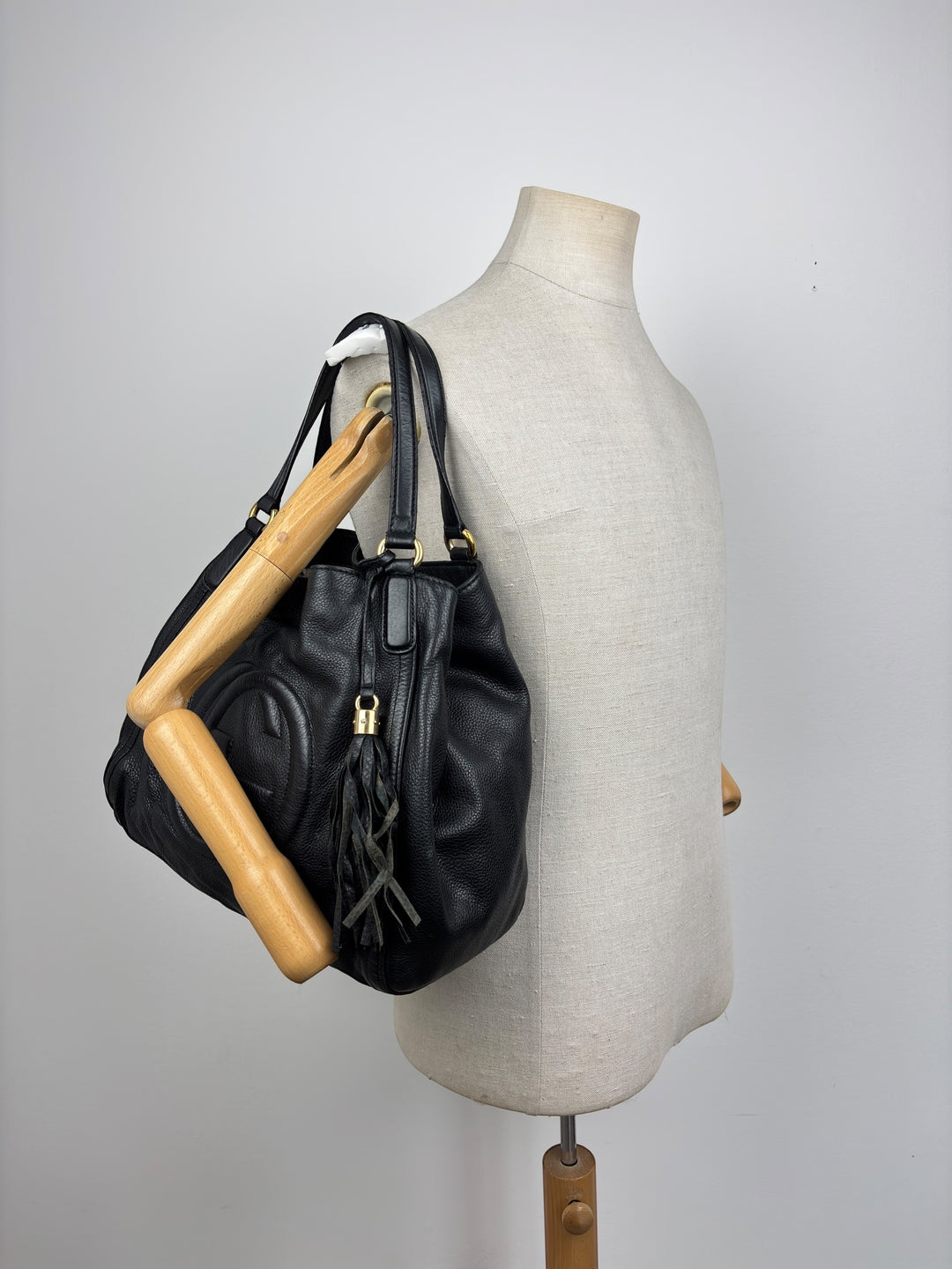Gucci Soho Leather Tote Bag / Shoulder Bag