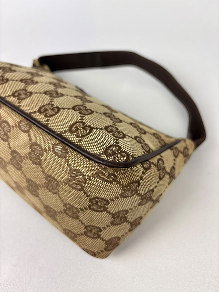 Gucci Abbey Segeltuch Handtaschen